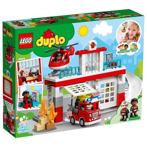 LEGO 10970 DUPLO Vatrogasna stanica i helikopter