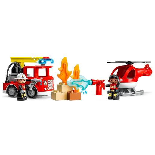 LEGO 10970 DUPLO Vatrogasna stanica i helikopter