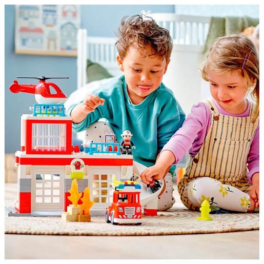 LEGO 10970 DUPLO Vatrogasna stanica i helikopter