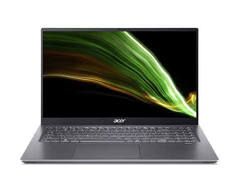 Laptop Acer Swift X NX.AYKEX.00C, 16,1 FHD IPS, Intel Core i5 11320H, 16GB RAM, 512GB PCIe NVMe SSD, NVIDIA GeForce RTX 3050, Free DOS