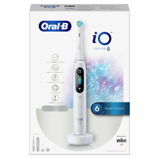Oral-B četkica za zube iO Series 8 White Alabaster