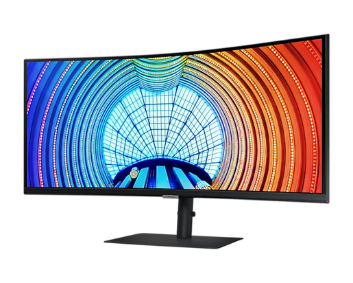 SAMSUNG monitor LS34A650UXUXEN, WQHD 3440x1440, 34 VA, AMD FreeSync, HDMI, DP, USB, USB-C, 100Hz, 5ms