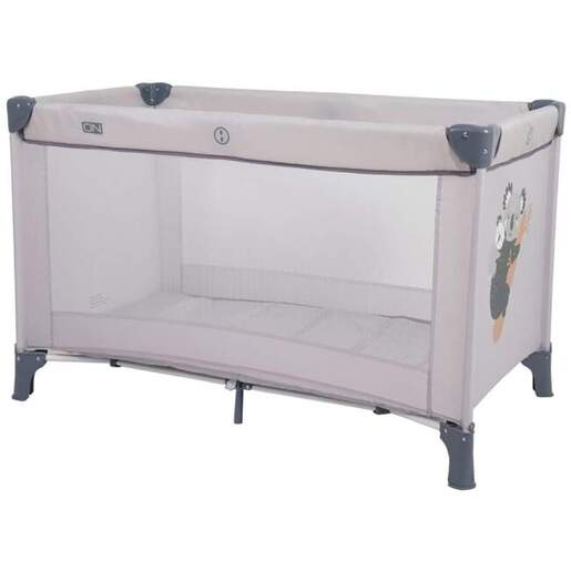 FreeON prijenosni krevetić Love grey