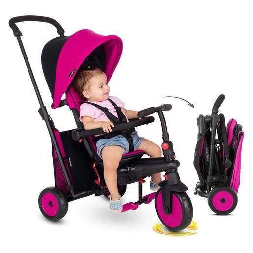 SMART TRIKE tricikl 6 u 1 STR3 rozi