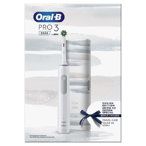 Oral-B četkica za zube Pro 3 White 3500 + Travel Case