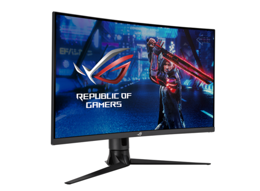 ASUS monitor XG32VC ROG STRIX, Gaming, WQHD 2560x1440, 31,5 VA, 400 cd/m2, FreeSync Premium Pro, DisplayHDR 400, DP, HDMI, USB-C, USB, 170Hz, 1ms