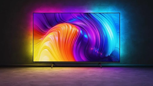 PHILIPS LED televizor 58PUS8517/12, 4K Ultra HD, Android, Smart TV, Ambilight, Antracit Siva  **MODEL 2022**