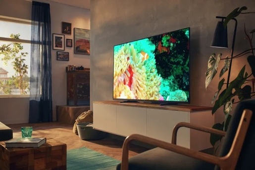 PHILIPS LED televizor 43PUS7607/12, 4K Ultra HD, Smart TV, Saphi, Pixel Precise Ultra HD, Mat crni okvir  **MODEL 2022**