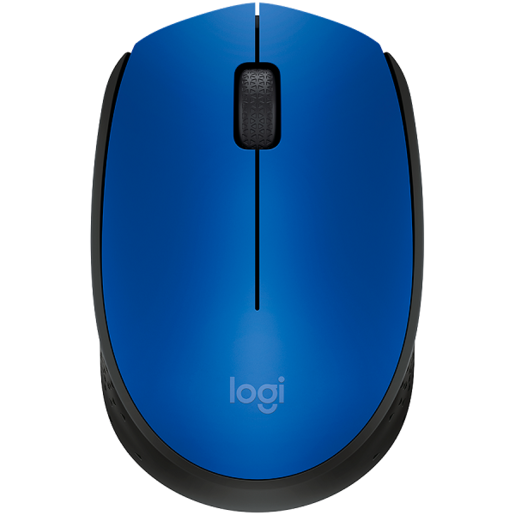 Logitech miš M171 Wireless, bežični, plavi