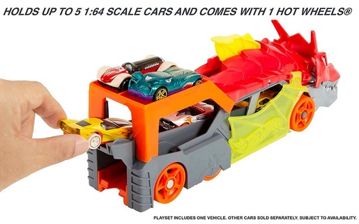 Hot wheels Dragon launch transporter staza