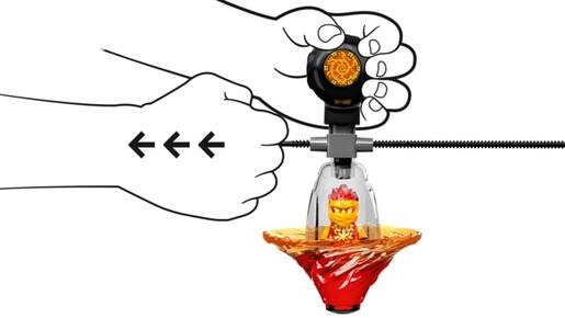 LEGO Ninjago Kai na treningu spinjitzua za ninje 70688