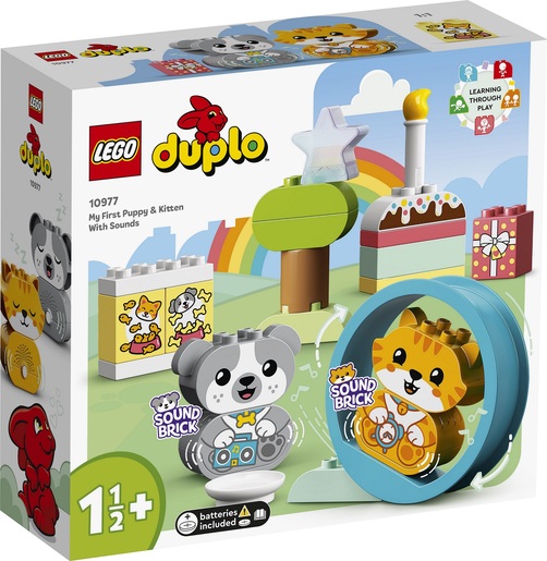 LEGO DUPLO Moje prvo štene i mače sa zvukovima 10977