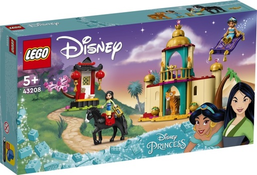 LEGO Disney Princess Jasminina i Mulanina pustolovina 43208