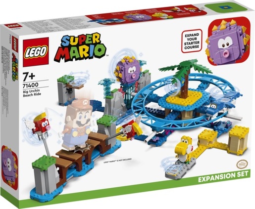 LEGO Super Mario Big Urchin u vožnji plažom – komplet za proširenje 71400