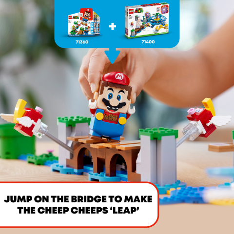 LEGO Super Mario Big Urchin u vožnji plažom – komplet za proširenje 71400