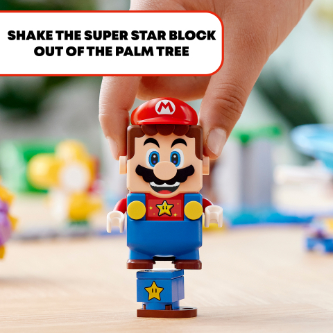 LEGO Super Mario Big Urchin u vožnji plažom – komplet za proširenje 71400