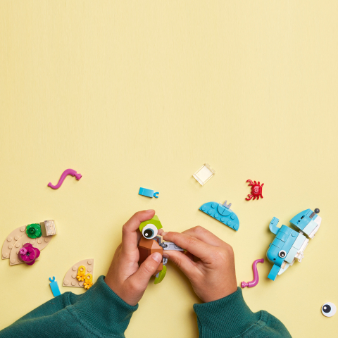 LEGO® Creator Delfin i kornjača 31128