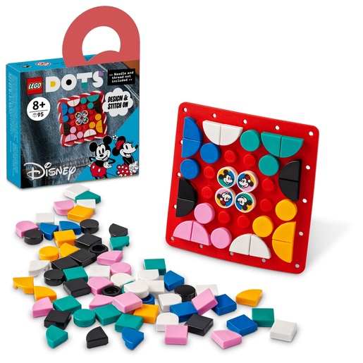 LEGO DOTS Prišivak Mickey Mouse i Minnie Mouse 41963