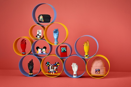 LEGO DOTS Prišivak Mickey Mouse i Minnie Mouse 41963