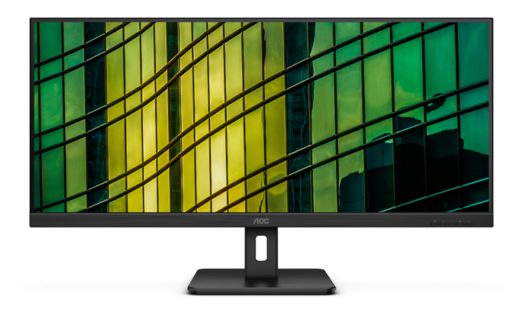 AOC monitor Q34E2A, WFHD 2560x1080, 34 IPS, 300 cd/m2, Adaptive Sync, HDMI, DP, Zvučnici 2x3W, 75Hz, 4ms