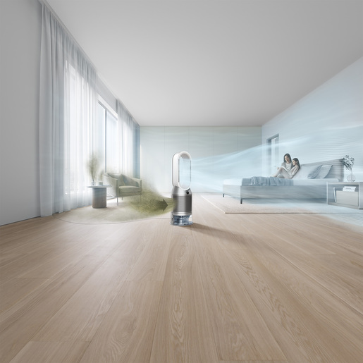 Dyson pročišćivač i ovlaživač zraka PH3A Purifier Humidify + Cool AutoReact White/Nickel