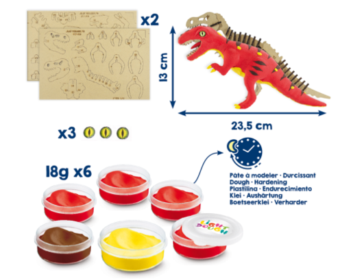 Maped Dinos factory 3D set T-rex
