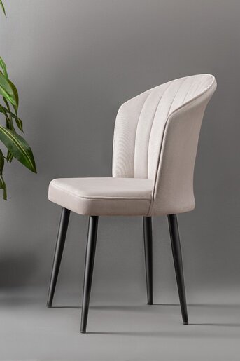 Mymassa stolica Rubi / krem / 4 komada