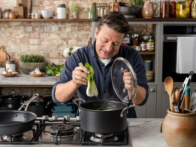 Tefal Jamie Oliver tava sa dvije ručke / pekač sa poklopcem 30 cm Professional home cook