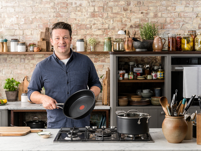 Tefal Jamie Oliver tava sa dvije ručke / pekač sa poklopcem 30 cm Professional home cook