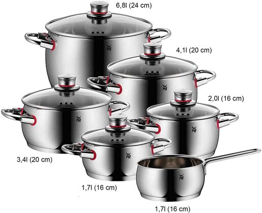 WMF set lonaca Quality One 6/1