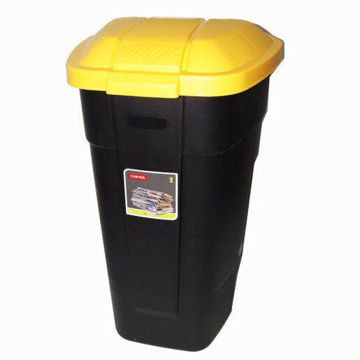 Curver kanta za otpatke 110 l / žuta / 214128