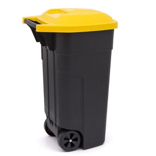 Curver kanta za otpatke 110 l / žuta / 214128