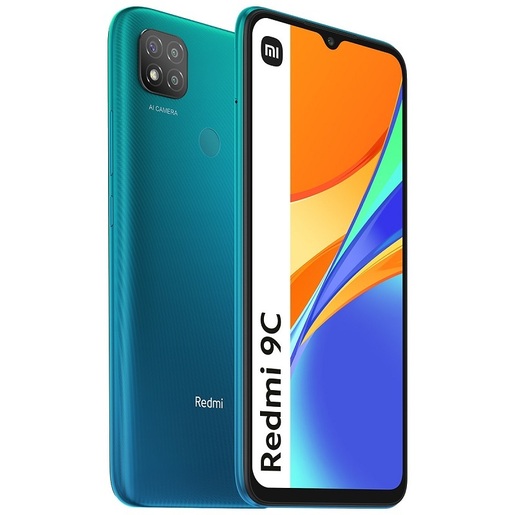 Xiaomi Redmi 9C mobitel, 3+64 GB, Aurora Green