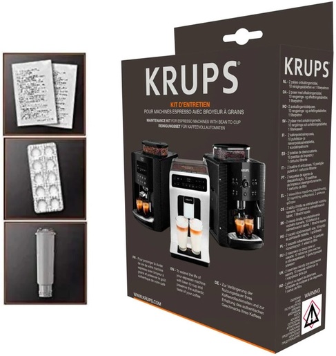 Krups komplet za održavanje kafe aparata XS530010