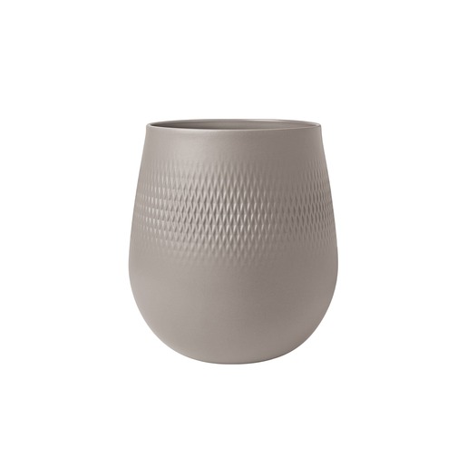 Villeroy & Boch vaza Manufacture Collier Taupe 23 cm