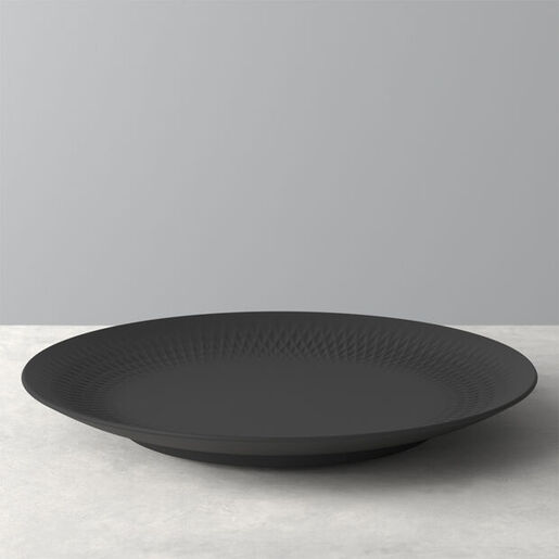 Villeroy & Boch oval Manufacture Collier Noir 32 cm