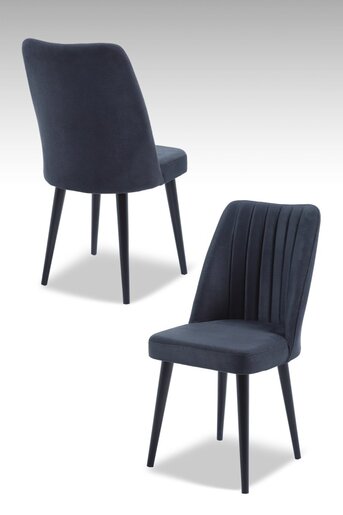 Mymassa stolica Polo / tamno siva