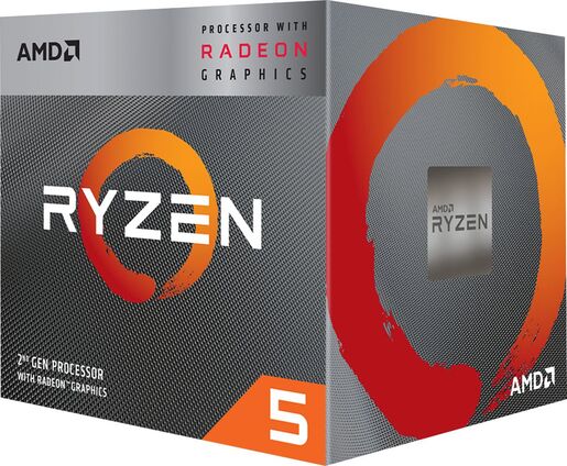 AMD Ryzen 5 3400G AM4 BOX 3.7GHz, procesor