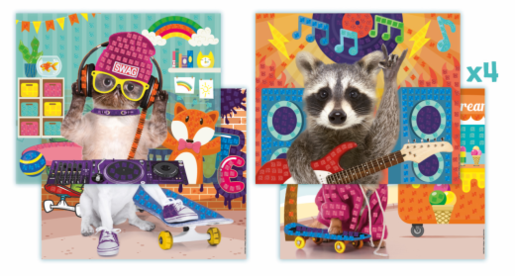 Maped Creativ foto mozaik cool animals