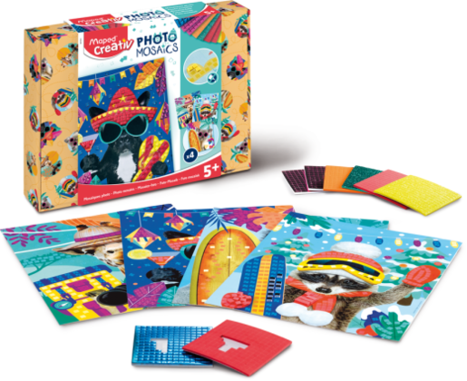 Maped Creativ foto mozaik adventure animals