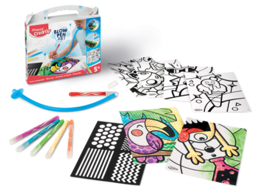 Maped Creativ blow pen - pop art