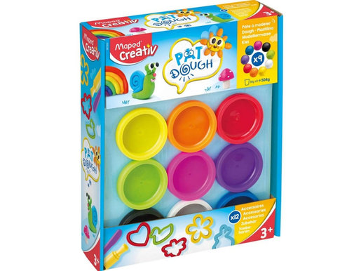 Maped Creativ masa za modeliranje 9/1 sa kalupima