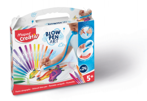 Maped Creativ blow pen basic art set