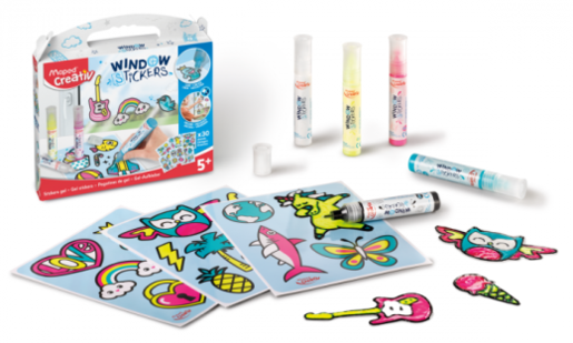 Maped Creativ gel stikeri za prozore