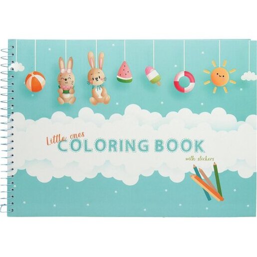 Bojanka A4 Little ones 51L Creative + gratis Sline drvene bojice 12/1