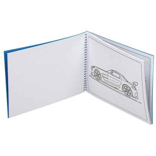 Bojanka A4 Cars 31L Creative + gratis Sline drvene bojice 12/1