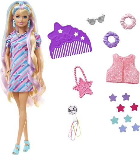 Barbie lutka totally hair blonde