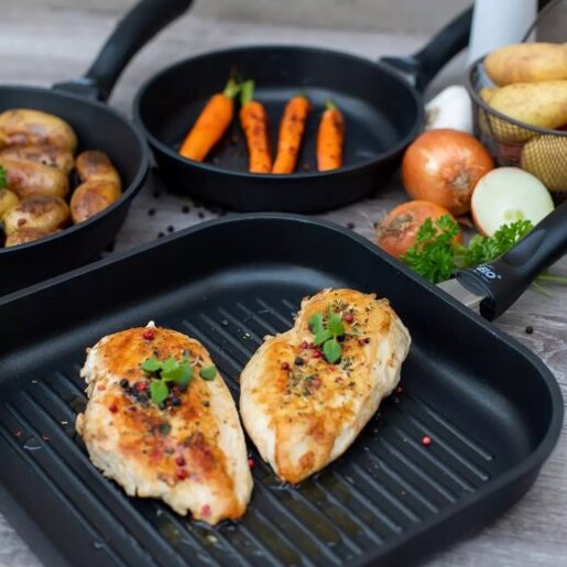 Fackelmann  tava 28 cm sa staklenim poklopcem Alucast