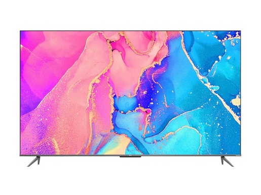 TCL QLED televizor 75C635, 4K Ultra HD, Smart TV, Android, Google TV, 120Hz DLG, ONKYO, HDMI 2.1, Sivi **MODEL 2022**