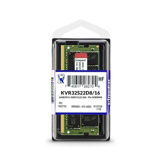 Kingston SODIMM memorija 16GB 3200MHz DDR4